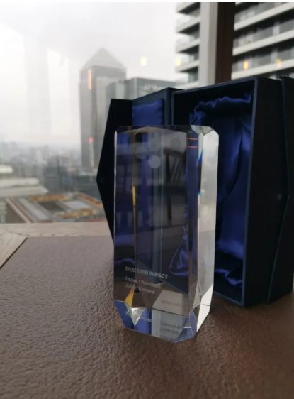 Ripple Impact Award for Mandla Money in London